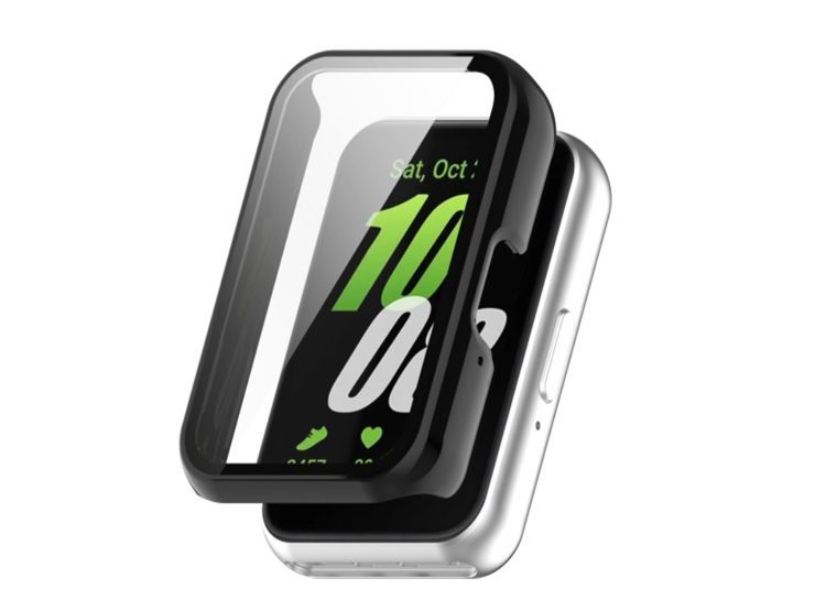 Bumpre con Vidrio Incorporado para Samsung Galaxy Fit 3 - Negro