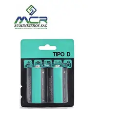 GENERICO - PILAS BATERIA TIPO D BLISTER 2 DE PIEZAS 1.5V (1 BLISTER)