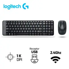 LOGITECH - Combo Mk220 Inalambrico Teclado + Mouse