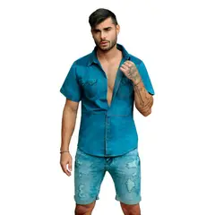 ZOHAR - Camisa para hombre manga corta - Hans -