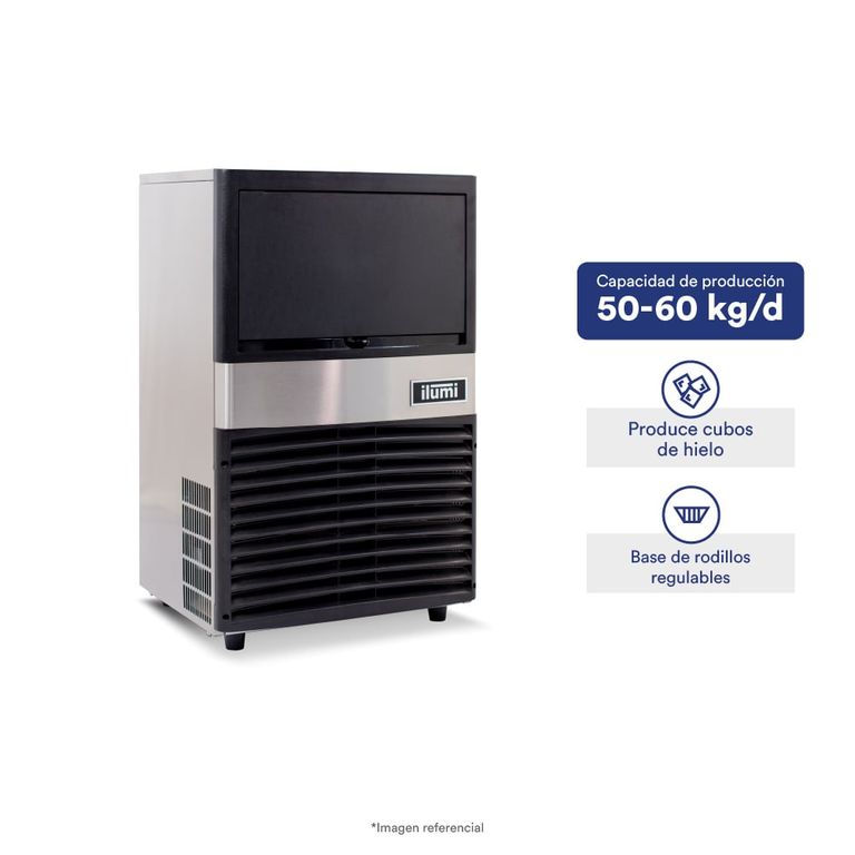 Maquina de Hielo con Producción de 60 Kg/Día