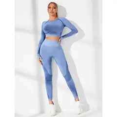 GENERICO - Conjunto deportivo mujer manga larga