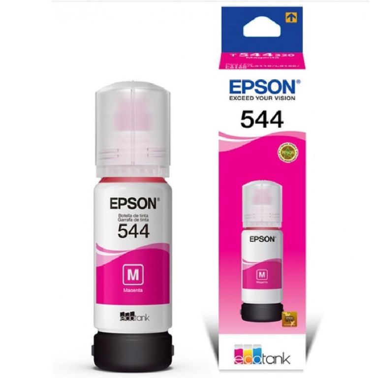 Botella De Tinta Para Impresora T544 Magenta