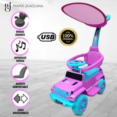 KINGDOM - Correpasillo «PRICE» con Entrada USB Pink