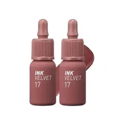 PERIPERA - INK VELVET DUO TONO 17 ROSE NUDE (2 UNIDADES)