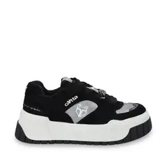 GOTTA - Zapatilla Plataforma Negra Mujer 43111