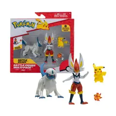 POKEMON - Jazwares Multipack Cinderace Absol Pikachu
