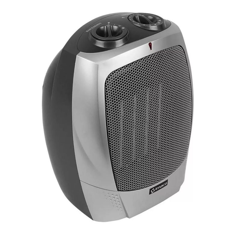 Termoventilador 1800w Con 2 Niveles De Tº Y Termostato