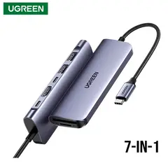 UGREEN - Adaptador Hub Multifunción Hdmi Tipo C 7en1