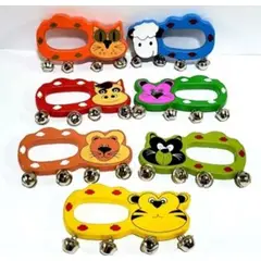 GENERICO - Sonajeros Cascabel Animales Fácil Agarre