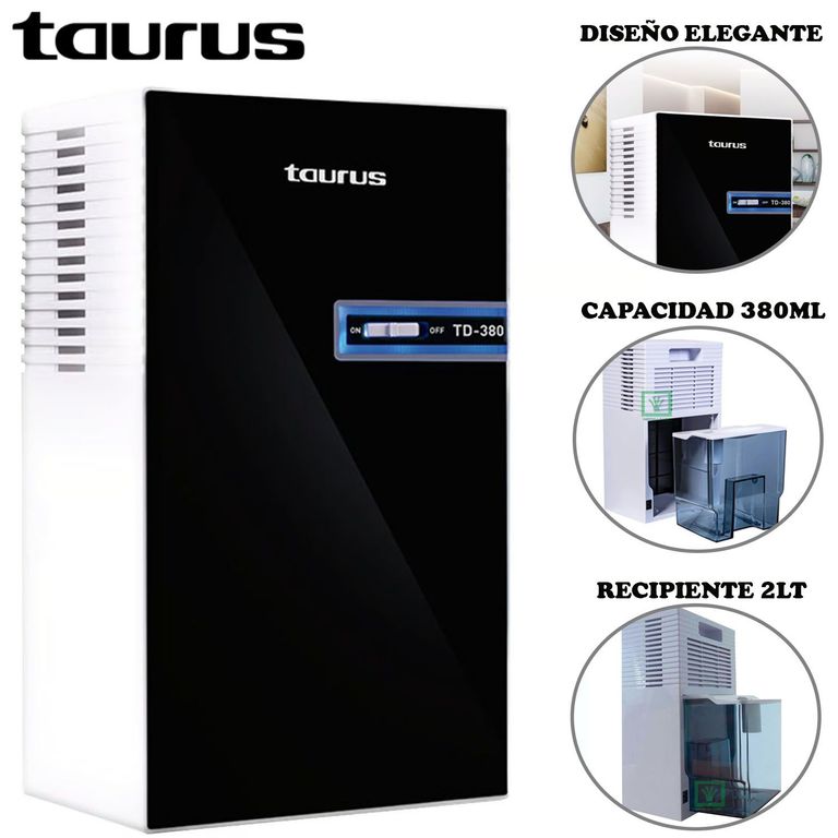 Deshumedecedor Digital TD-380 Blanco