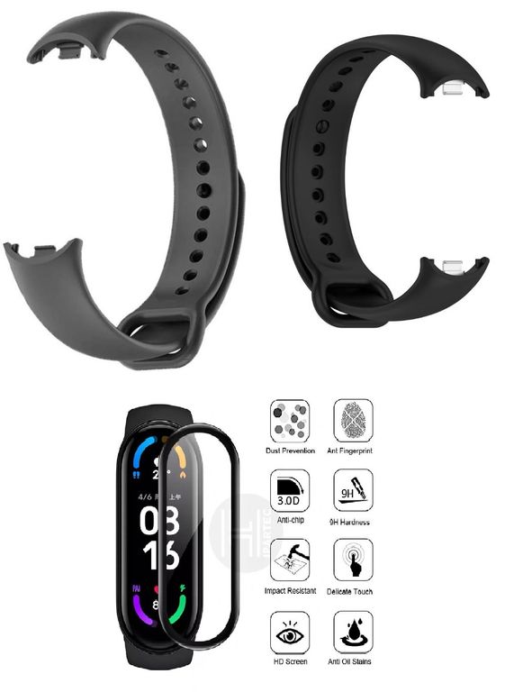 Correa Silicona compatible Xiaomi Mi Band 8, 9, 10