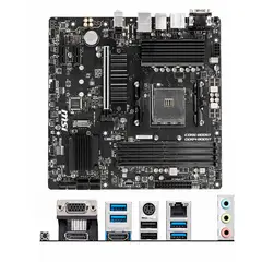 MSI - Motherboard B550M PRO-VDH AMD B550 AM4 Socket VGA HDMI DP
