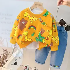 GENERICO - CONJUNTO DE NIÑO SAFARI DE 2 PIEZAS