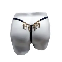 GENERICO - Calzon Hilo Regulable Lenceria Fina Melon