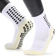 GENERICO - Medias Antideslizantes Para Todo Tipo de Deportes Unisex Blanco