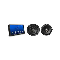 SONY - Kit Autoradio XAV-AX4000 + Parlante XS-FB161E