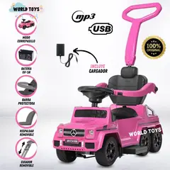 KIDS - Correpasillo a Batería 2 en 1 «JESSIE» Edición Limitada Pink