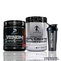 DRAG PHARMA - Venom Dragon pharma 40 servicios Fruit Punch+Creatina Kevin Levrone 500gr