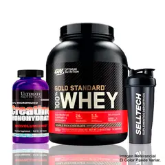 GENERICO - Gold Standard 100% Whey 5lb Chocolate+Creatina Ultimate300gr