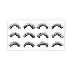 ZZAM - Set Pestañas Postizas Banda 4D x6Pares