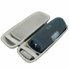 GENERICO - ESTUCHE CASE DURO LISO PARA JBL CHARGE 5 COLOR GRIS