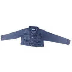 GENERICO - CASACA JEAN CROP FIT CARGO