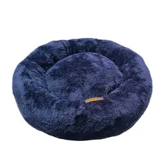 GENERICO - Cama para perrros y gatos Donut Azul T-L MD