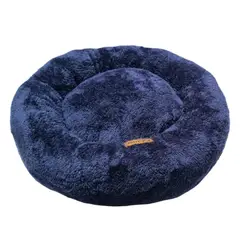 MD - Cama Para Perros y Gatos Donut Lite Azúl Talla XL -