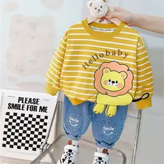 GENERICO - ROPA DE NIÑO MODELO LEONCITO DE 2 PIEZAS