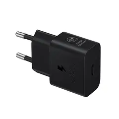 SAMSUNG - Cargador 25W para Galaxy A50 A51 A52 A53 GAN - Negro