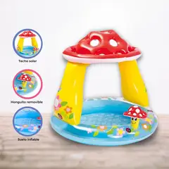 INTEX - Piscina Inflable «HONGUITO» RED