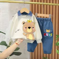 GENERICO - ROPA PARA NIÑO OSITO - 2 PIEZAS