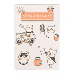 GENERICO - CUADERNO DE HOJAS DE NOTAS STICKY GATITO