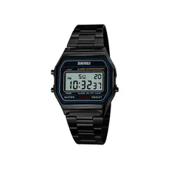 SKMEI - Reloj Acero inoxidable Digital Acuático - plata