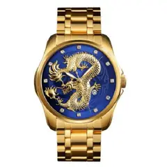 SKMEI - Reloj de pulsera Sport 9193 con cuerpo dorado para hombre