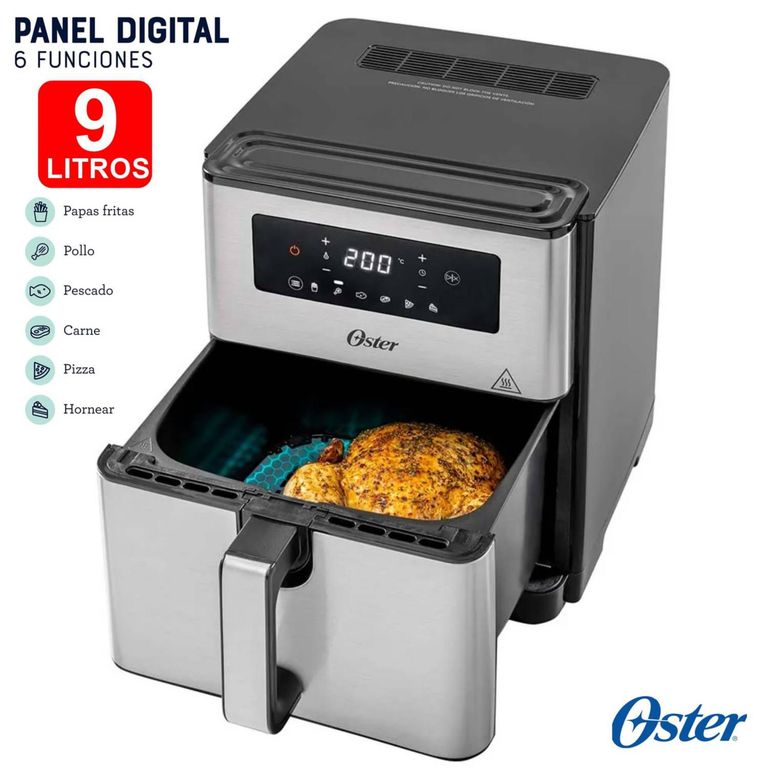 Freidora de Aire Digital CKSTAF90D 9 Litros
