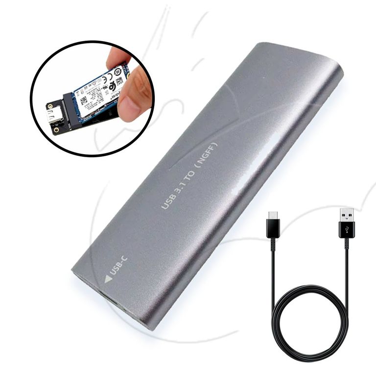 Case Ssd M.2 Sata A Usb 3.0 Ngff