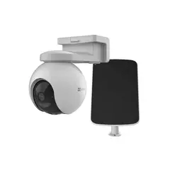 EZVIZ - CÁMARA EB8 4G CHIP 2K RECARGABLE + PANEL SOLAR EXTERIORES