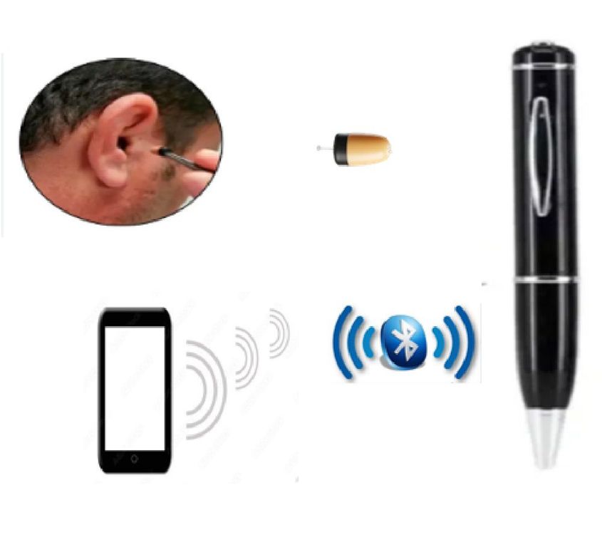 Audífono Bluetooh Pinganillo Para Examen