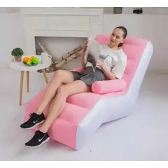 GENERICO - Puff Sillon Inflable Grande de Niños Adultos de Sala Terraza Jardin