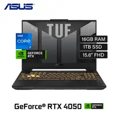 ASUS - Laptop Gamer 15.6" FHD Core™ i7-13620H 16 GB RAM 1TB SSD RTX-4050 FX507VU-LP180