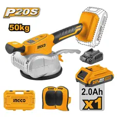 INGCO TOOLS - Ventosa Vibradora para Mayólica INGCO 20V 20AH 50KG CTVLI20101