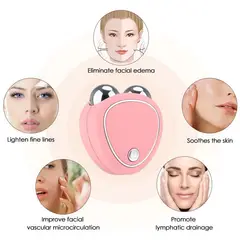 GENERICO - Masajeador Rostro Anti Arrugas Gua Sha Tonificador Facial Genieka