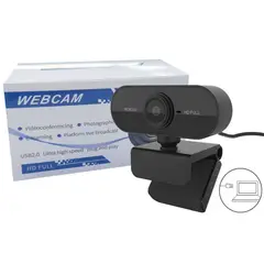 GENERICO - OREY WEBCAM 1080P FULL HD MICRÓFONO INCORPORADO USB WEB PC
