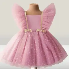 GENERICO - VESTIDO DE NIÑA ELEGANTE CON TULL