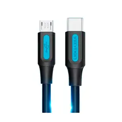VENTION - Cable Original (1m) Usb-c Micro-usb 2.0 Otg Carga + Datos