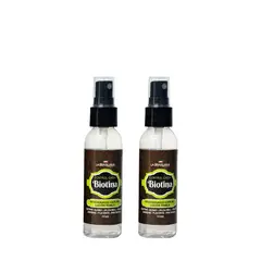 LA BRASILIANA - Biotina Control Caida Locion Tonica 60ml 2 Unidades