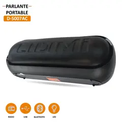 LIDIMI - Parlante Portable USB BASS+ LD-S007AC 44W 220V