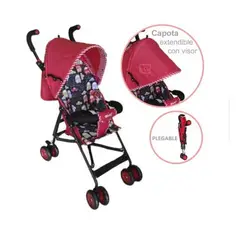 GENERICO - Coche Modelo Baston Ebaby Rojo